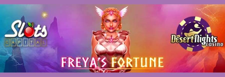 Massive 400% Up To $4000 Online Casino Bonus For Freya's Fortune Slot