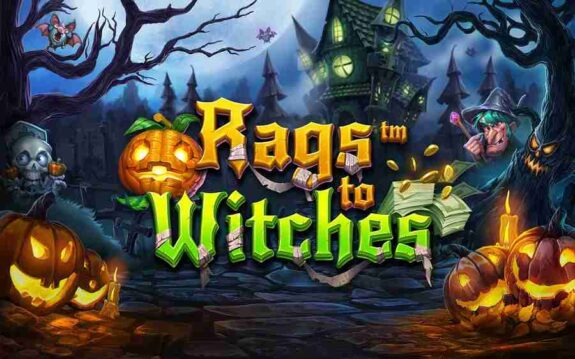 Play Rags To Witches Slot With 400% Up To $4000 And $15 Free Chip