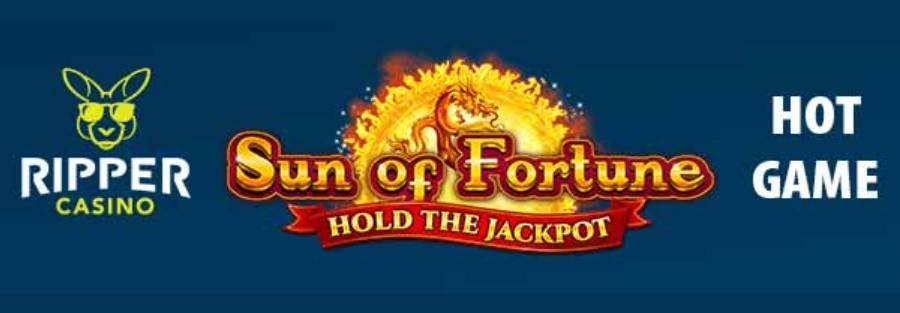Give Pokie Of The Month "Sun Of Fortune" A Spin At Ripper Online Casino With $15 Free Chip!
