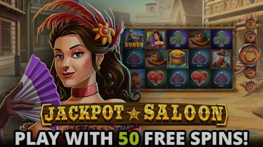 Grab 50 Free Spins No Deposit Bonus For Jackpot Saloon Slot